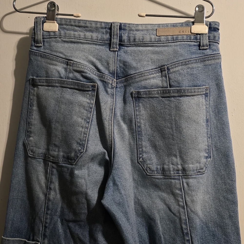Cello Women's Light Blue Straight Leg Jeans - Picture 15 of 16